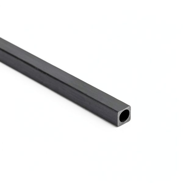 uxcell Carbon Fiber Tube 5mm Square Pultruded 200mm Lightweight Strong-1