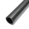 SpeedyFPV Carbon Fiber Tube 25mm x 1m Glossy Twill Weave – 2 Pack-1