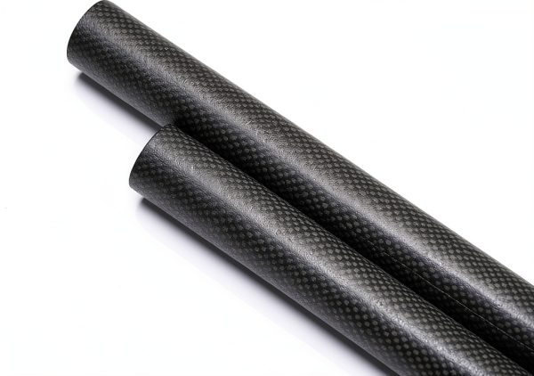 Abesterxox 3K Carbon Fiber Tube 40mm x 500mm Roll Wrapped Lightweight-7