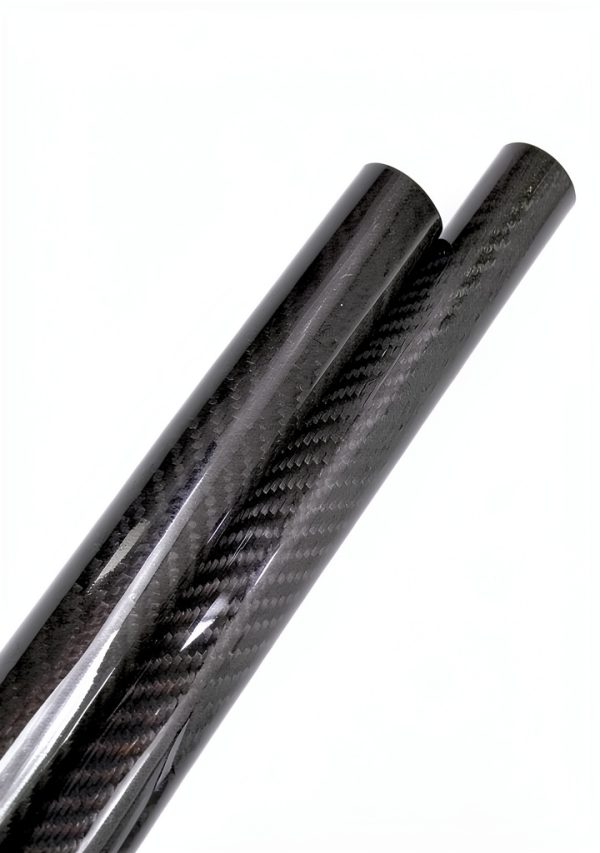 Abesterxox 3K Carbon Fiber Tube 40mm x 500mm Roll Wrapped Lightweight-8