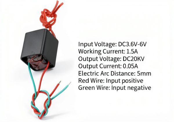 CYTGOUPER High Voltage Pulse Generator 20KV Flyback 5mm Arc-2