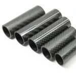 SpeedyFPV Carbon Fiber Tube 20mm Diameter 2mm Wall Twill Weave Glossy-0