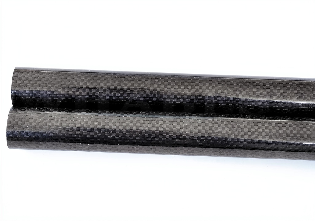 Installing Carbon Fiber Tube WHABEST 3K High Strength Lightweight Tube on a workbench