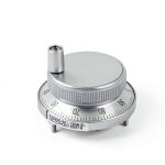 Yosoo Health Gear CNC Electronic Handwheel 6 Terminal 60mm Metal Gear-0
