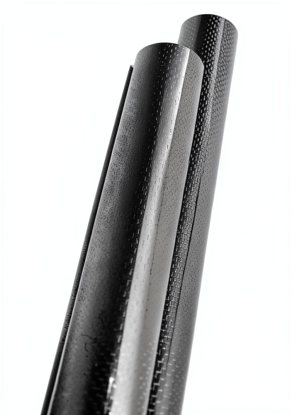 Abesterxox 3K Carbon Fiber Tube 40mm x 500mm Roll Wrapped Lightweight-3