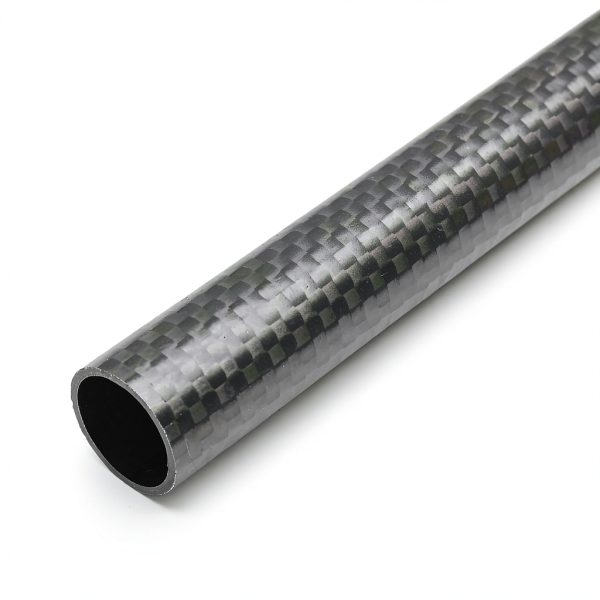 SpeedyFPV Carbon Fiber Tube 25mm x 1m Glossy Twill Weave – 2 Pack-6