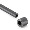 uxcell Carbon Fiber Tube 4mm OD x 2mm ID 420mm Pultruded Rod-3