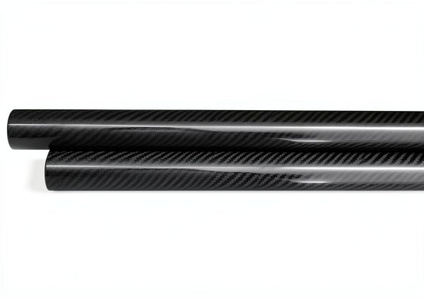 WHABEST Carbon Fiber Tube 3K Roll Wrapped 28x30x1000mm Glossy Twill-5