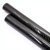 Abesterxox 3K Carbon Fiber Tube 40mm x 500mm Roll Wrapped Lightweight-5