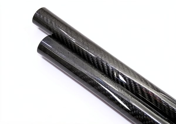 Abesterxox 3K Carbon Fiber Tube 40mm x 500mm Roll Wrapped Lightweight-5
