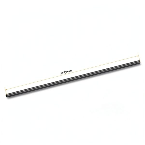 uxcell Carbon Fiber Tube 6mm x 400mm Round Roll Lightweight Industrial-1