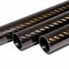 Abesterxox Carbon Fiber Tube 20mm OD 14mm ID 500mm 3K Roll-Wrapped-2