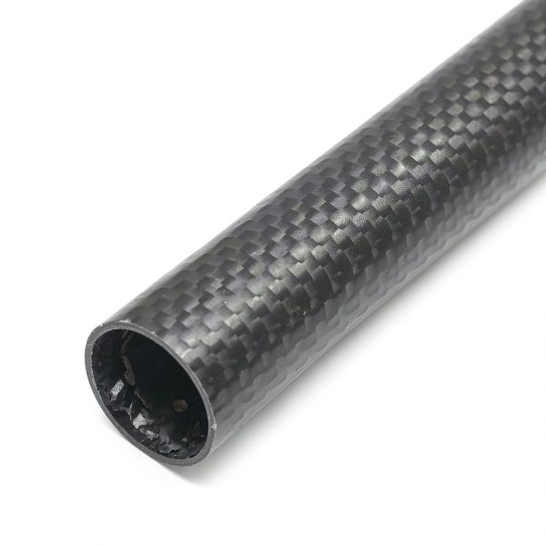 SpeedyFPV Carbon Fiber Tube 25mm x 1m Glossy Twill Weave – 2 Pack-5