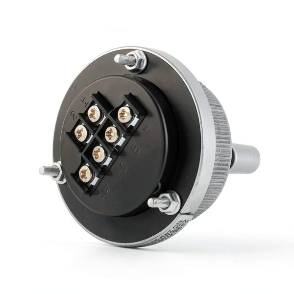 Yosoo Health Gear CNC Electronic Handwheel 6 Terminal 60mm Metal Gear-5