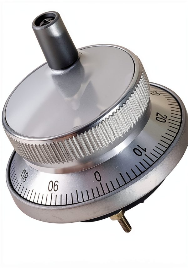 UrbanHui 5V CNC MPG Handwheel 60mm Aluminum Precision Control-3