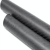 Abesterxox 3K Carbon Fiber Tube 40mm x 500mm Roll Wrapped Lightweight-1