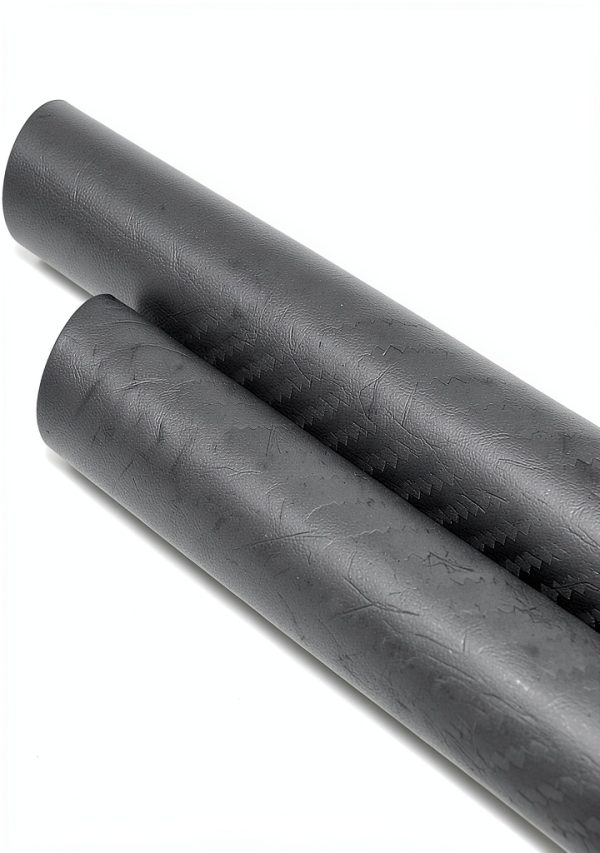 Abesterxox 3K Carbon Fiber Tube 40mm x 500mm Roll Wrapped Lightweight-1