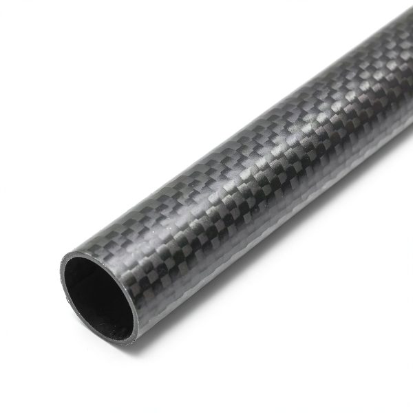 SpeedyFPV Carbon Fiber Tube 25mm x 1m Glossy Twill Weave – 2 Pack-7