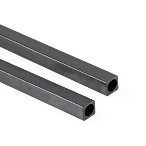 uxcell Carbon Fiber Tube 5mm Square Pultruded 200mm Lightweight Strong-0