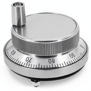 UrbanHui 5V CNC MPG Handwheel 60mm Aluminum Precision Control-0