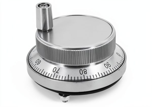 UrbanHui 5V CNC MPG Handwheel 60mm Aluminum Precision Control-0