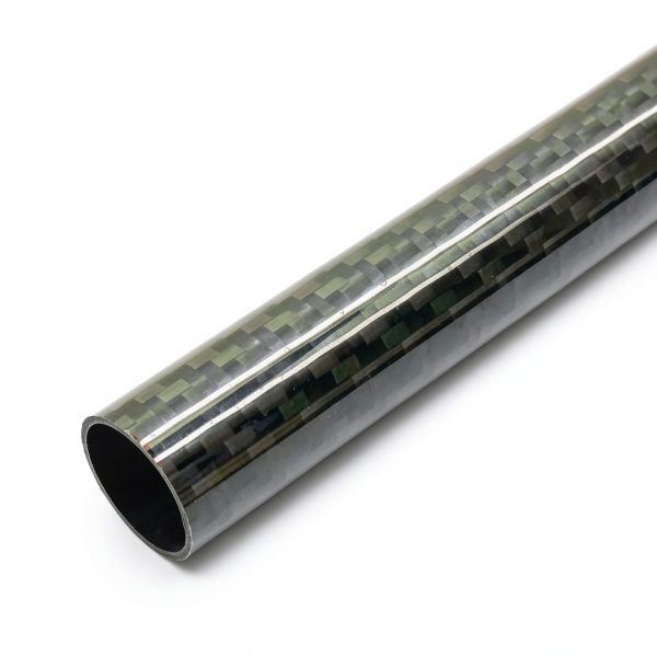 SpeedyFPV Carbon Fiber Tube 25mm x 1m Glossy Twill Weave – 2 Pack-4
