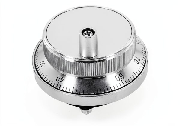 UrbanHui 5V CNC MPG Handwheel 60mm Aluminum Precision Control-1