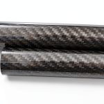 WHABEST Carbon Fiber Tube 3K Roll Wrapped 28x30x1000mm Glossy Twill-0