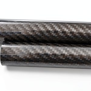 WHABEST Carbon Fiber Tube 3K Roll Wrapped 28x30x1000mm Glossy Twill-0