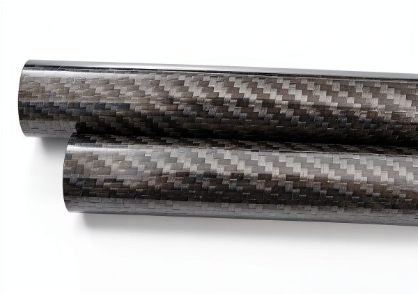 WHABEST Carbon Fiber Tube 3K Roll Wrapped 28x30x1000mm Glossy Twill-0