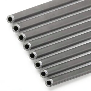 uxcell Carbon Fiber Tube 4mm OD x 2mm ID 420mm Pultruded Rod-0