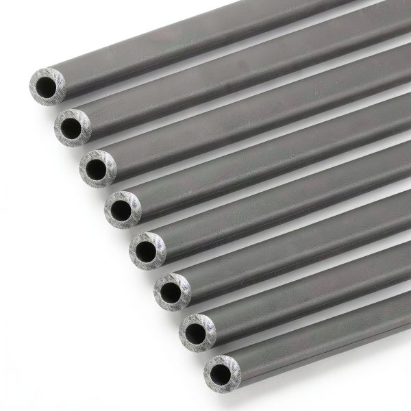 uxcell Carbon Fiber Tube 4mm OD x 2mm ID 420mm Pultruded Rod-0