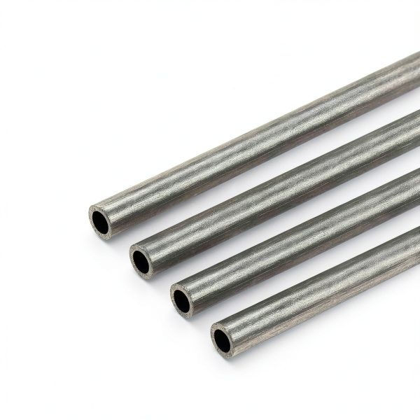 uxcell Carbon Fiber Tube 3mm OD x 2mm ID 400mm Pultruded Lightweight-0