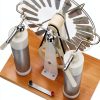 Electrostatic Generator,UUTOOL Wimshurst Static Machine Physics Electrostatic Generator Electrical Equipment Science Education-3