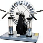 Wimshurst Generator EISCO 75kV Pulse with Leyden Jars Portable-0