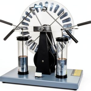Wimshurst Generator EISCO 75kV Pulse with Leyden Jars Portable-0