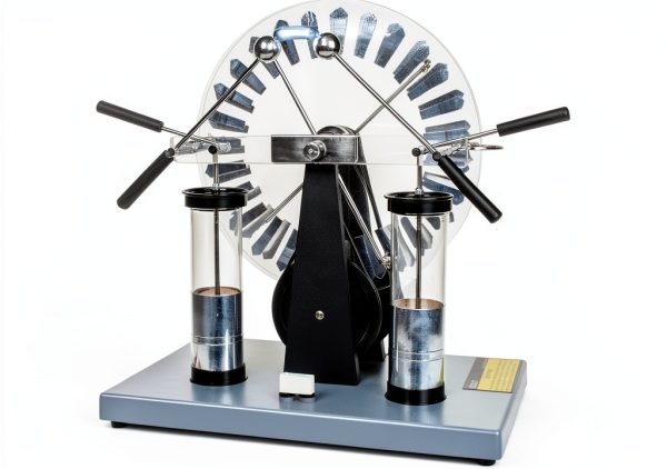 Wimshurst Generator EISCO 75kV Pulse with Leyden Jars Portable-0