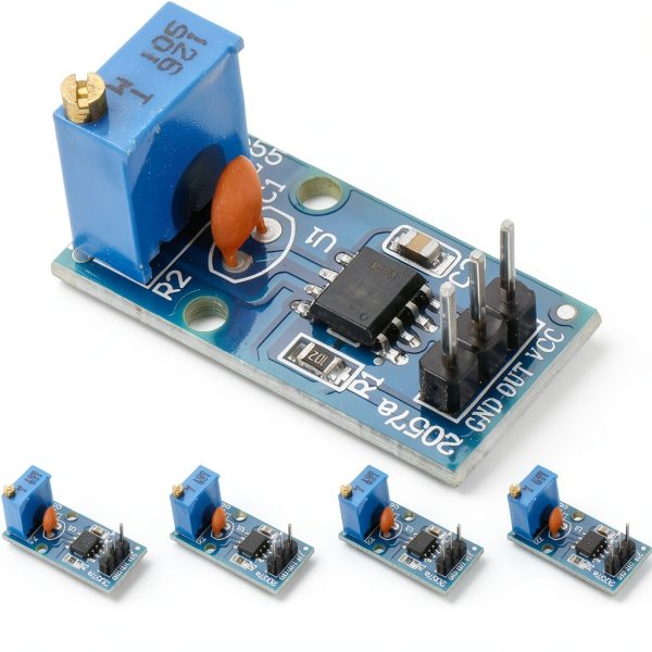 DAOKAI NE555 Pulse Generator 5Pcs – Frequency with Dupont Cable-0