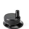 5V 60MM Hand Wheel Pulse Encoder Mill Router Manual Control Aviation Aluminum Rotary Knob Encoder for CNC System (Black)-3