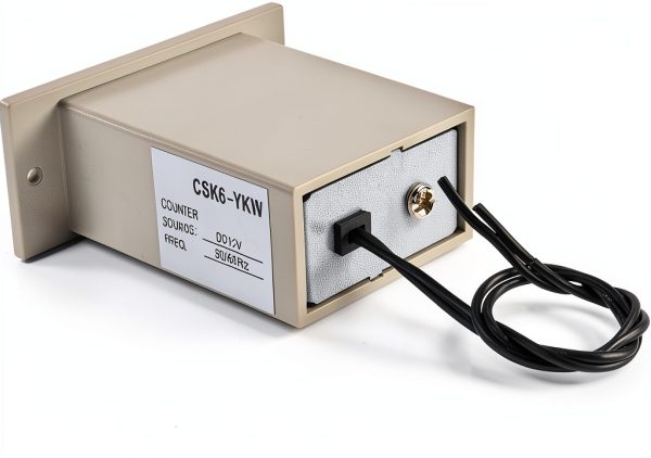 6-Digit Electromagnetic Pulse Counter, DC 12V Powered, for Counting Production, RPM or Events in Industrial and DIY Applications-7