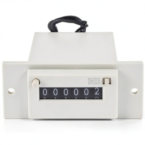 6-Digit Electromagnetic Pulse Counter, DC 12V Powered, for Counting Production, RPM or Events in Industrial and DIY Applications-4