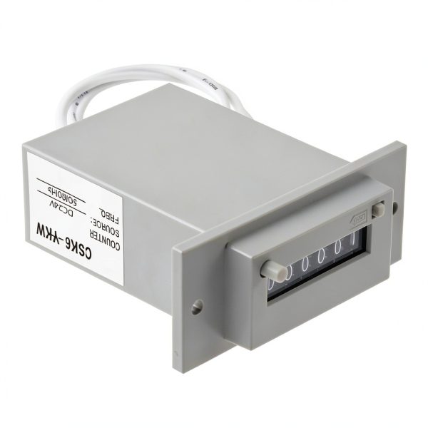 Electronic Counter Pulse Counter Odorkle 6 Digit Module 24VAC 110VAC-2