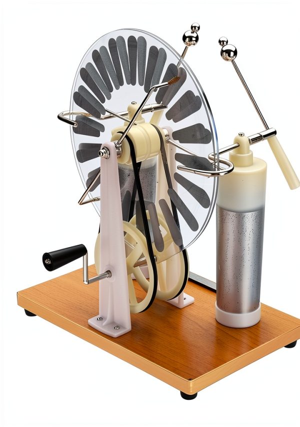 Electrostatic Generator,UUTOOL Wimshurst Static Machine Physics Electrostatic Generator Electrical Equipment Science Education-1