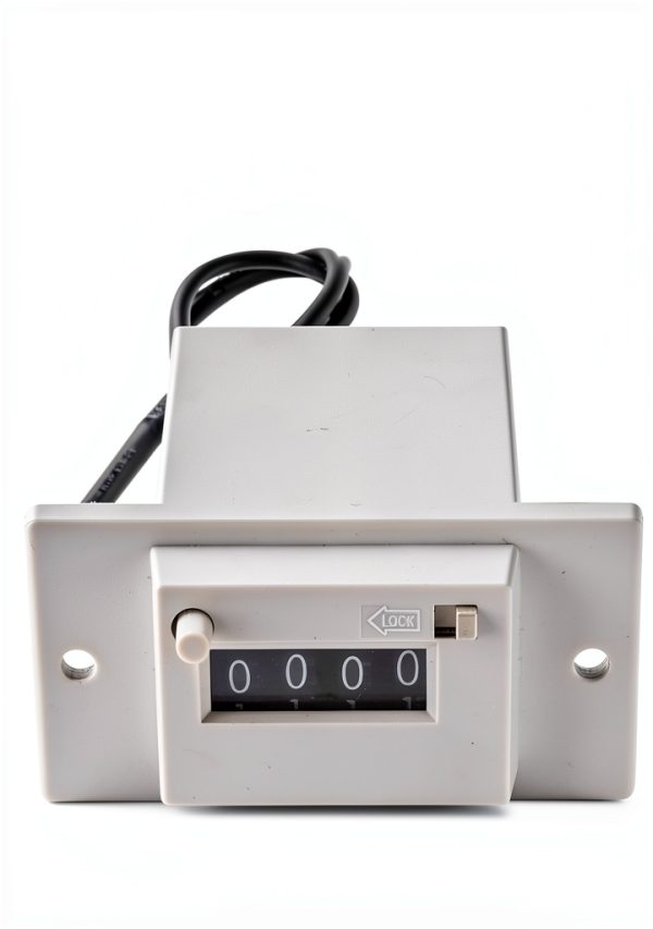 Pulse Counter Walfront CSK4 YKW 4 Digit 0 9999 Totalizer for Textile-1