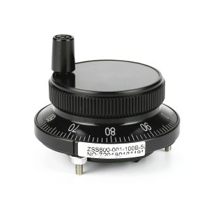 5V 60MM Hand Wheel Pulse Encoder Mill Router Manual Control Aviation Aluminum Rotary Knob Encoder for CNC System (Black)-0