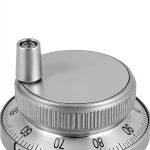 6 Terminal Electronic Hand Wheel Manual Pulse Knob Encoder for CNC System (White)-0