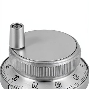 6 Terminal Electronic Hand Wheel Manual Pulse Knob Encoder for CNC System (White)-0